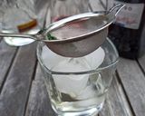 A picture of step 3 of Creole Negroni.
