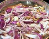 A picture of step 3 of Mushroom Tikka masala.