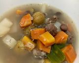 Foto langkah ke 5 dari resep Sup Brenebon/ kacang merah (makanan pendamping diet).