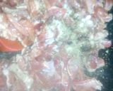 A picture of step 2 of Beef chilli gravy.