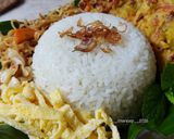 Foto langkah ke 5 dari resep Nasi Uduk (Versi Kukus).
