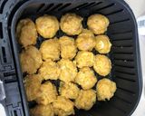 A picture of step 4 of Turkey Meatballs in Spanish Sauce (Air Fryer).