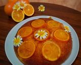 صورة لخطوة 8 من وصفة كيكة الكراميل والبرتقال المقلوبة 🍮🍊