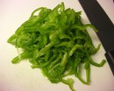 A picture of step 5 of Butter Stir-fried Bell Peppers.