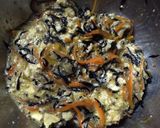 A picture of step 10 of Gisei Dofu (Tofu Egg Omelet).