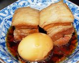 A picture of step 7 of Tender Stewed Pork Belly Chunks.