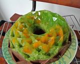 Foto langkah ke 8 dari resep Puding lumut coklat mangga.