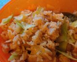 A picture of step 6 of EASY Chicken Fried Rice.