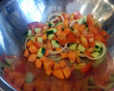 A picture of step 1 of Simple Salad.