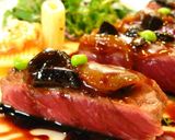 A picture of step 9 of Beef Steak With Black Garlic Sauce.