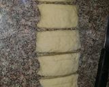 A picture of step 1 of Dinner rolls.