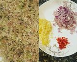 Hình bước làm 2 của món Thịt kho ruốc sả