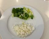 蒜香奶油木耳洋蔥肉片燒肉飯的食譜步驟1照片