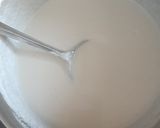 A picture of step 1 of Ground rice flour chilla.
