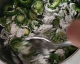 A picture of step 6 of Karela Chips.