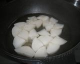 A picture of step 2 of Amazing!! Super Tender Soy Sauce Flavored Daikon Radish & Flounder.