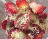 Foto langkah ke 2 dari resep Strawberry Sorbet.