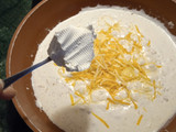 Ñoquis en salsa de cuatro quesos con nueces