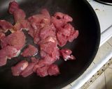 A picture of step 2 of New Mexico Green Chili Stew.
