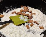 A picture of step 2 of Jhatpat rava Ladoo.