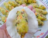 Hình bước làm 6 của món Bánh ít gói lá chuối nhân đậu xanh,thịt heo,nấm mèo