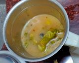 A picture of step 2 of Broccoli soup.