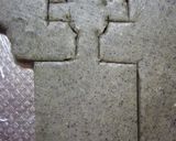 A picture of step 9 of Tombstones and Castles Sesame Cookies for Halloween.