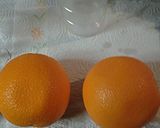 A picture of step 1 of Orange infused oil.