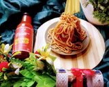 A picture of step 9 of Hakka noodles 🇨🇳🇨🇳.