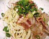 A picture of step 7 of Japanese-Style Chilled Carbonara Pasta With Bonito Flakes.