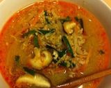 A picture of step 7 of Easy Dan Dan Soup with Ground Sesame Seeds and Doubanjiang.