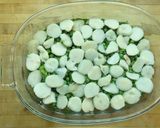 A picture of step 4 of Seven (7) Layer Salad.