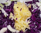 Foto del paso 2 de la receta: Ensalada de lombarda con aliño light y sésamo