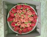 Foto langkah ke 4 dari resep Roti Jala Rose.