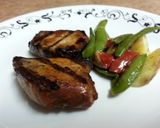 A picture of step 4 of Hawaiian Pork Chops.