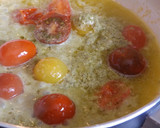 Foto del paso 3 de la receta: Pasta seca con tomatitos al pesto