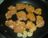A picture of step 3 of Chicken with Curry-Oyster Sauce.