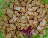 A picture of step 2 of Simple Apple Crumble.