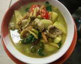 A picture of step 5 of Green Curry with Pork Shoulder.