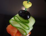 A picture of step 2 of Party Hors d'Oeuvres Pinchos.
