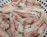 Hình bước làm 1 của món Canh mồng tơi nấu mực