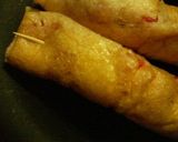 A picture of step 2 of Thick Chikuwa Wraps.