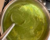 A picture of step 6 of Green soup.