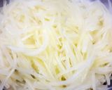 A picture of step 1 of Kanya 's Bacon Hash Brown.