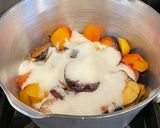A picture of step 1 of Plum Lemon Juice:.