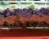 A picture of step 14 of Layered salad.