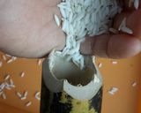 A picture of step 1 of Bamboo Rice.