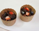 A picture of step 12 of Stawberry Chocolate Muffins.