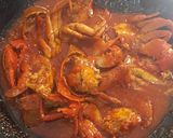 Foto langkah ke 8 dari resep Kepiting Saus Padang (olahan seafood).