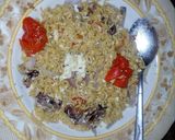 A picture of step 3 of Fried indomie and egg#TeamTrees.